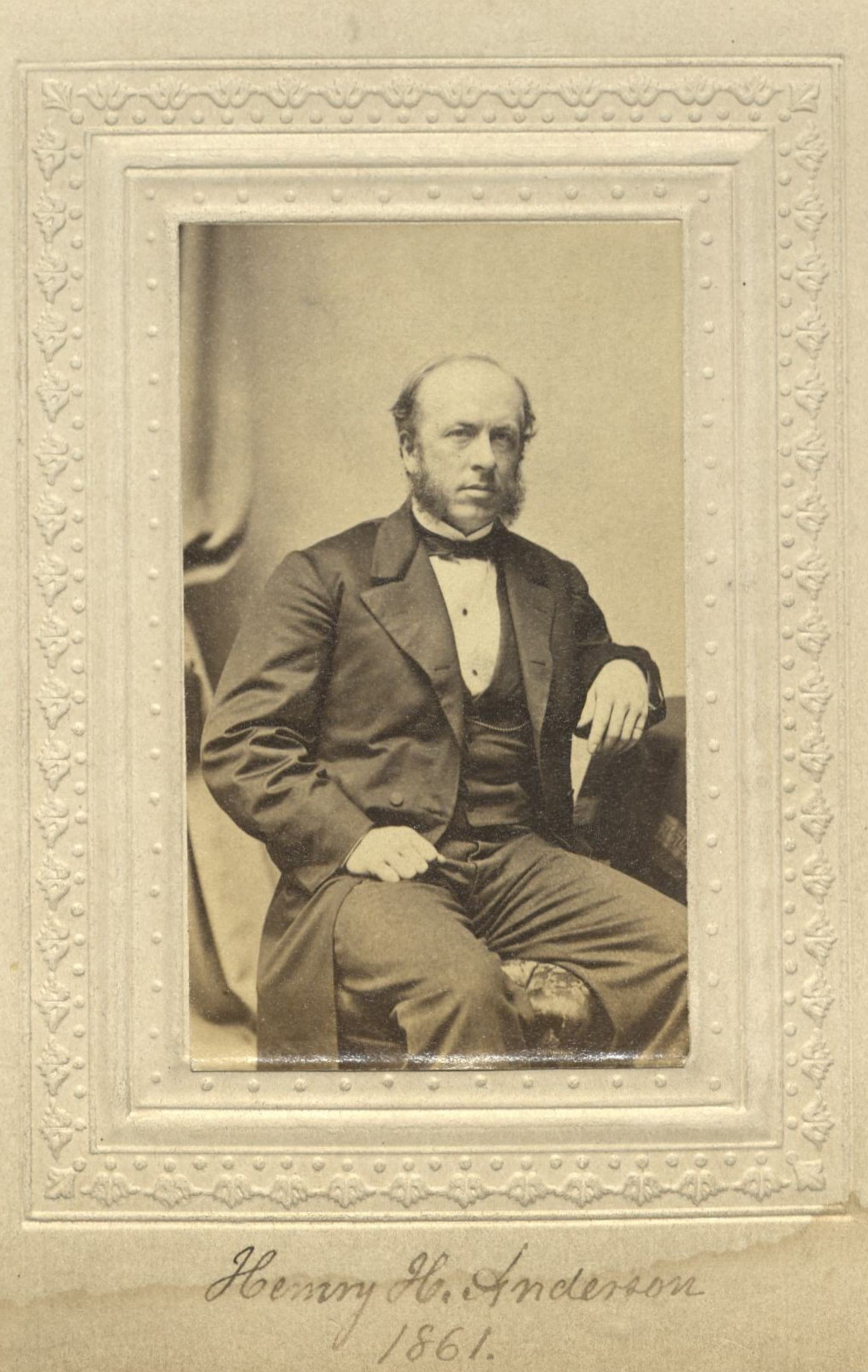 Member portrait of Henry H. Anderson